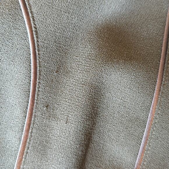 Vintage Created for Mary Kay by Brookhurst, Inc. Brown Wool Dress & Jacket 16R - Picture 14 of 16